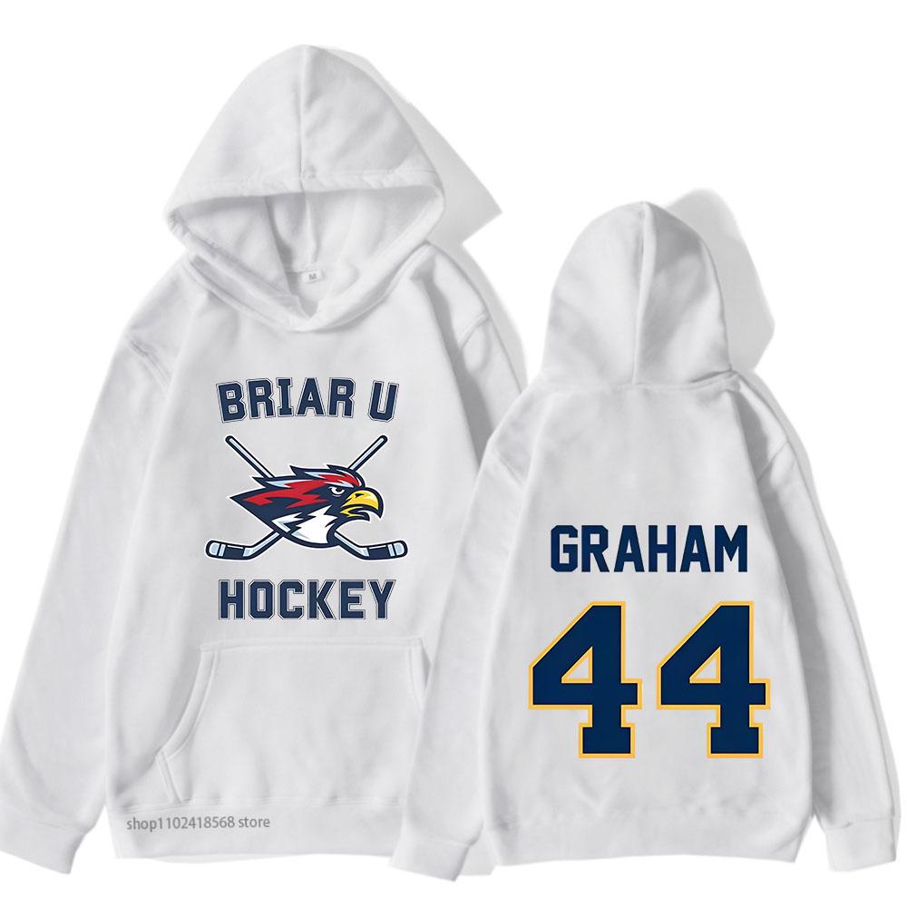 Merch TV Hoodie Off Campus Briar University Hockey Jersey Graham 44 22 DI LAURENTIS 66 Tucker46 Design Sweatshirt Male Clothes