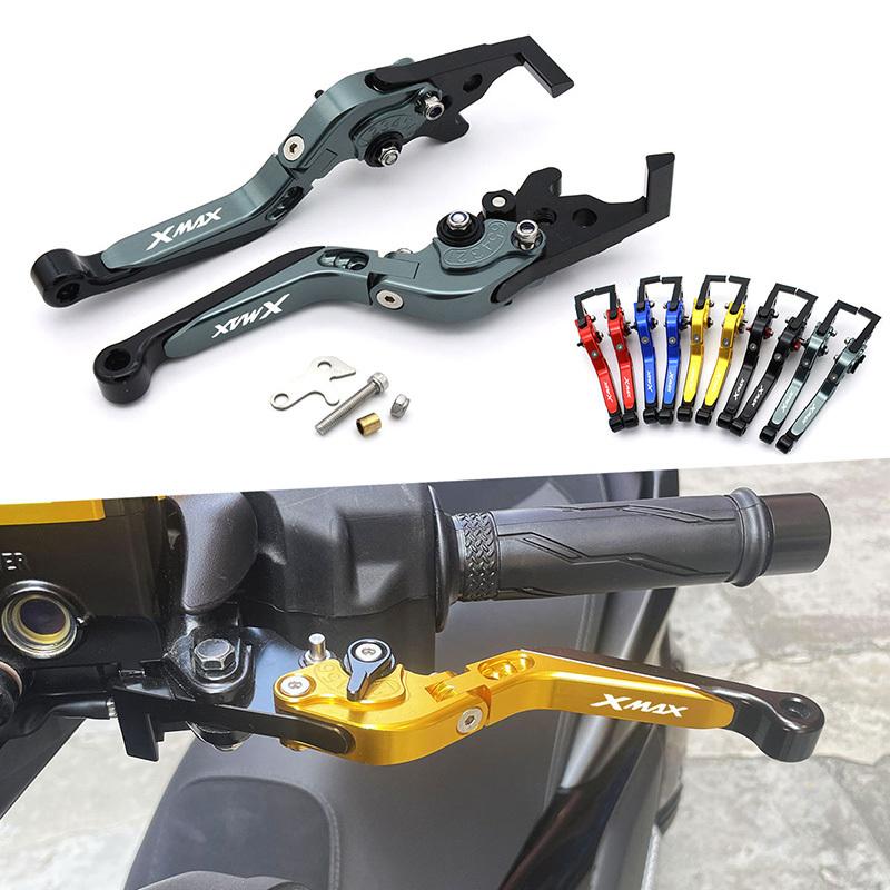 For 2023 Yamaha XMAX125 XMAX250 XMAX300 X-MAX 400 Modified Parking Levers Motorcycle XMAX Handle Clutch Brake Lever Parking Lock