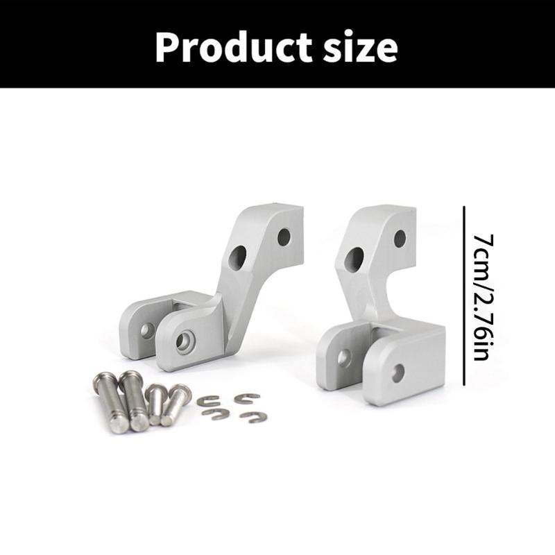 Motorcycle Passenger Footrest Lowering Kit Universal Footpeg Lowering Kit for R Nine T Racer Motorbike Easy Installation