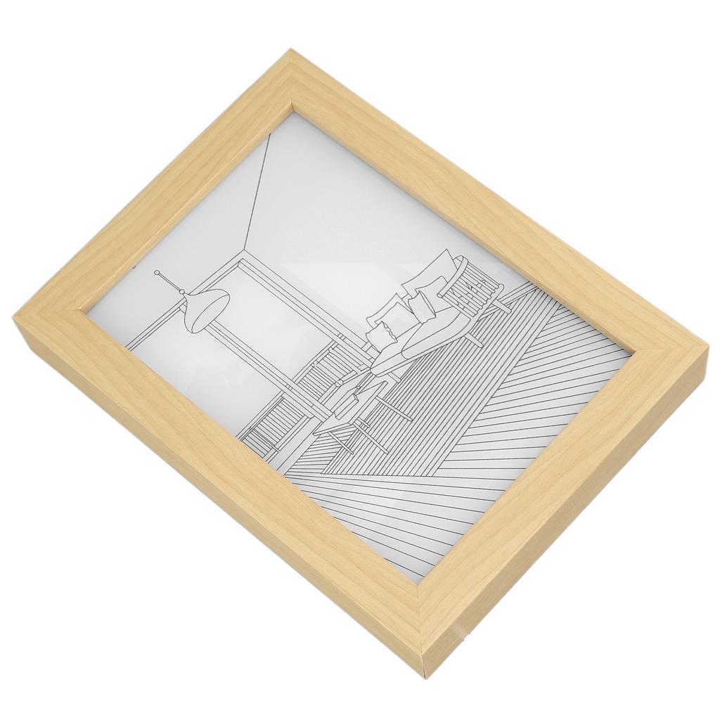 Dekoracyjny Obraz Świetlny LED USB 5V 3 Tryby Oświetlenia Naciśnij Japońskie Anime Góry Rzeki Wzór Światło Malarstwo Artystyczne