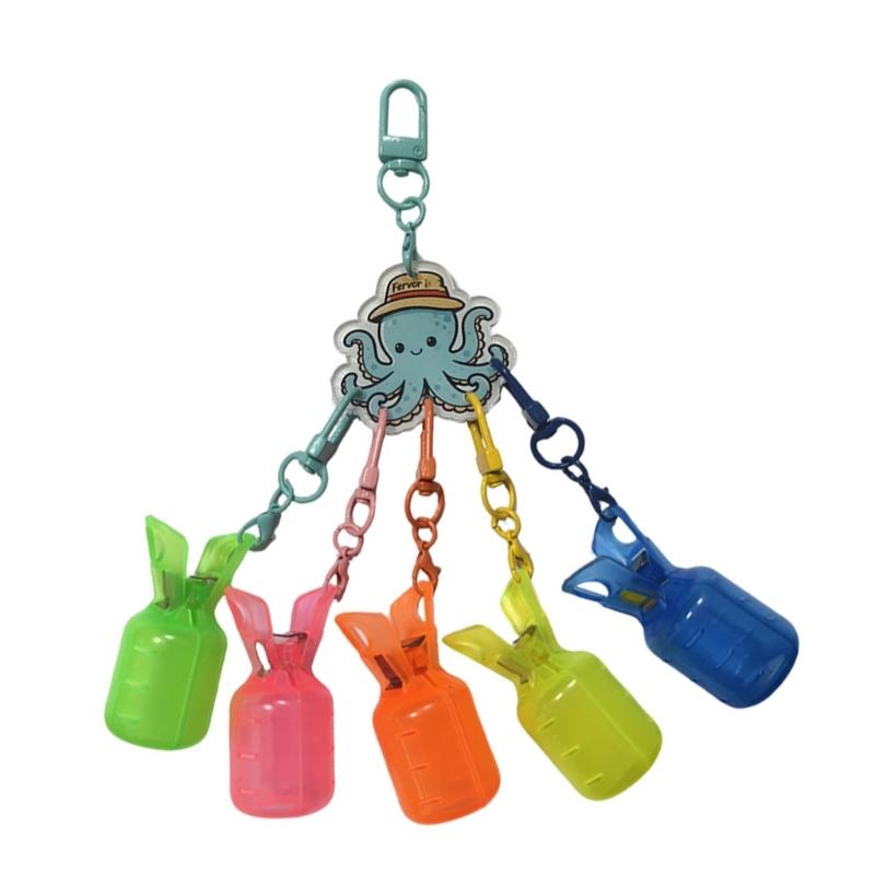 

High Impact Resistant Squid Hook Cover Webfoot Octopuses Hook Cover For Convenient Fishing Gear Protecting синій