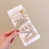 2022 Winter Korean Style Metal Hair Clip for Girls - Trendy Bangs Hairpin and Side Clip Hair Accessories
