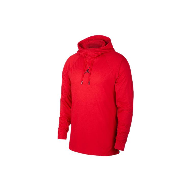 Jordan Sweatshirts Men s Red Hooded Moderate Regular CD5188-687 M