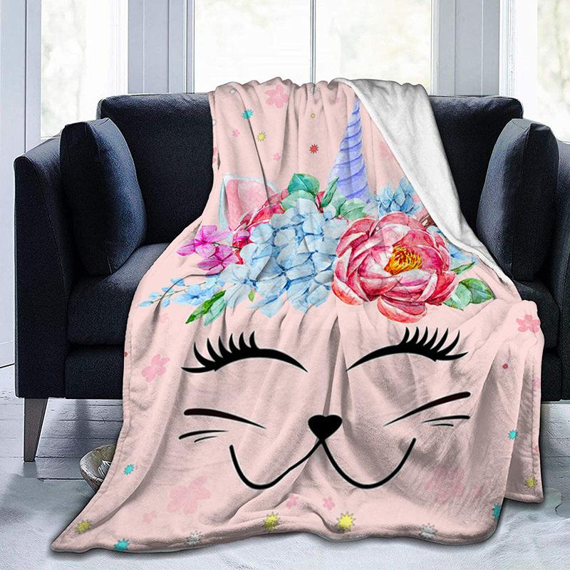 Τυπωμένη Κουβέρτα Φλάνελ Κουβέρτα Καναπέ Ψηφιακά Τυπωμένη Κουβέρτα