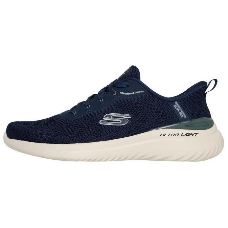 Skechers Slip ins Men Versatile Comfort Low Top Daily Casual Shoes Navy Blue 233031-NVGR 41