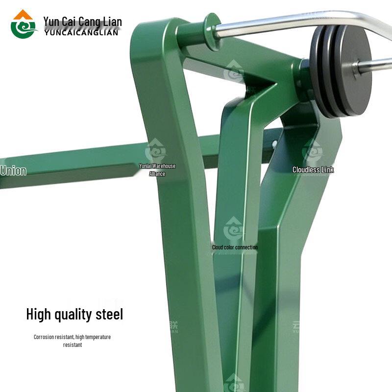 Outdoor Single-Station Strength Trainer with 30KG Weights