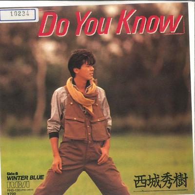 7inch Record HIDEKI SAIJO  Do You KnowWinter Blue RHS136 RCA 1984 Japan Japanese PopRock Used
