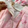 Elegant 2 Piece Set Women Summer Spring Floral Print Embroidery Prom Evening Party Long Dress Suits Crop Top Skirts Suits
