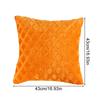 1Pc Plush Thick Lattice Pattern Sofa Pillowcase Soft Cushion Covers 43x43CM Couch Pillow