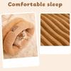 Thickened Cat Sleeping Bag Semi-closed Tunnel Cat Nest Cat Nest Kennel Warm Cat Nest  Winter