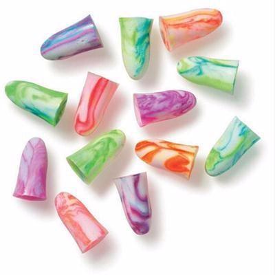 1 Pair  Colorful Soft Foam Ear Plugs Travel Sleep Noise Prevention Earplugs Noise Reduction
