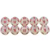 10PCS D12 Dice Set Multi-sided Games Dices Desktop Polyhedral Set for Role Playing Game