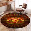 Tappeto Rotondo con Motivo Manchester United F.C, Tappetino da Interno/Esterno, per Picnic, Sala Giochi, Camera da Letto, Ufficio, Soggiorno, Tappeto Decorativo per la Casa, Regalo di Compleanno