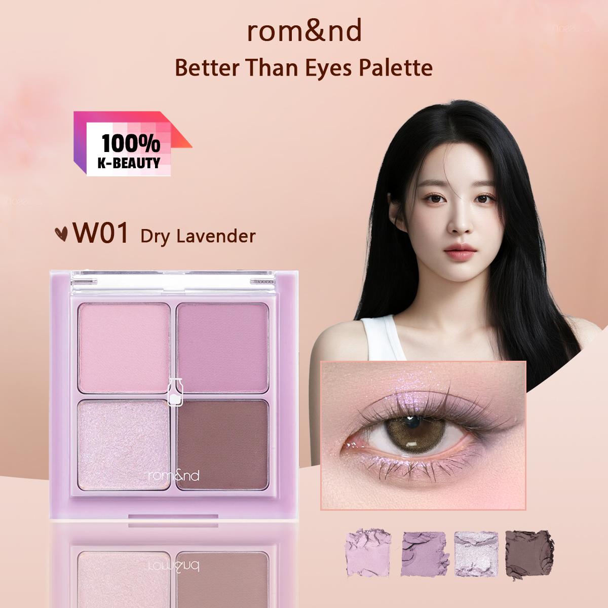 

romand Better Than Eyes Тіні для повік 6.5г/0.23oz(10 варіантів кольору)