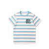 6-14 Years Kids Round Neck Striped T-shirt