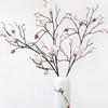 Large Artificial Magnolia Flower Handmade Real Touch Simulation Big Magnolia Plastic Realistic Faux Magnolia Branch
