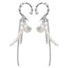 Vintage Inspired Baroque Tassels Earrings With Sparkling Rhinestones Drop Ear Accessory For Fashion Forward Women
