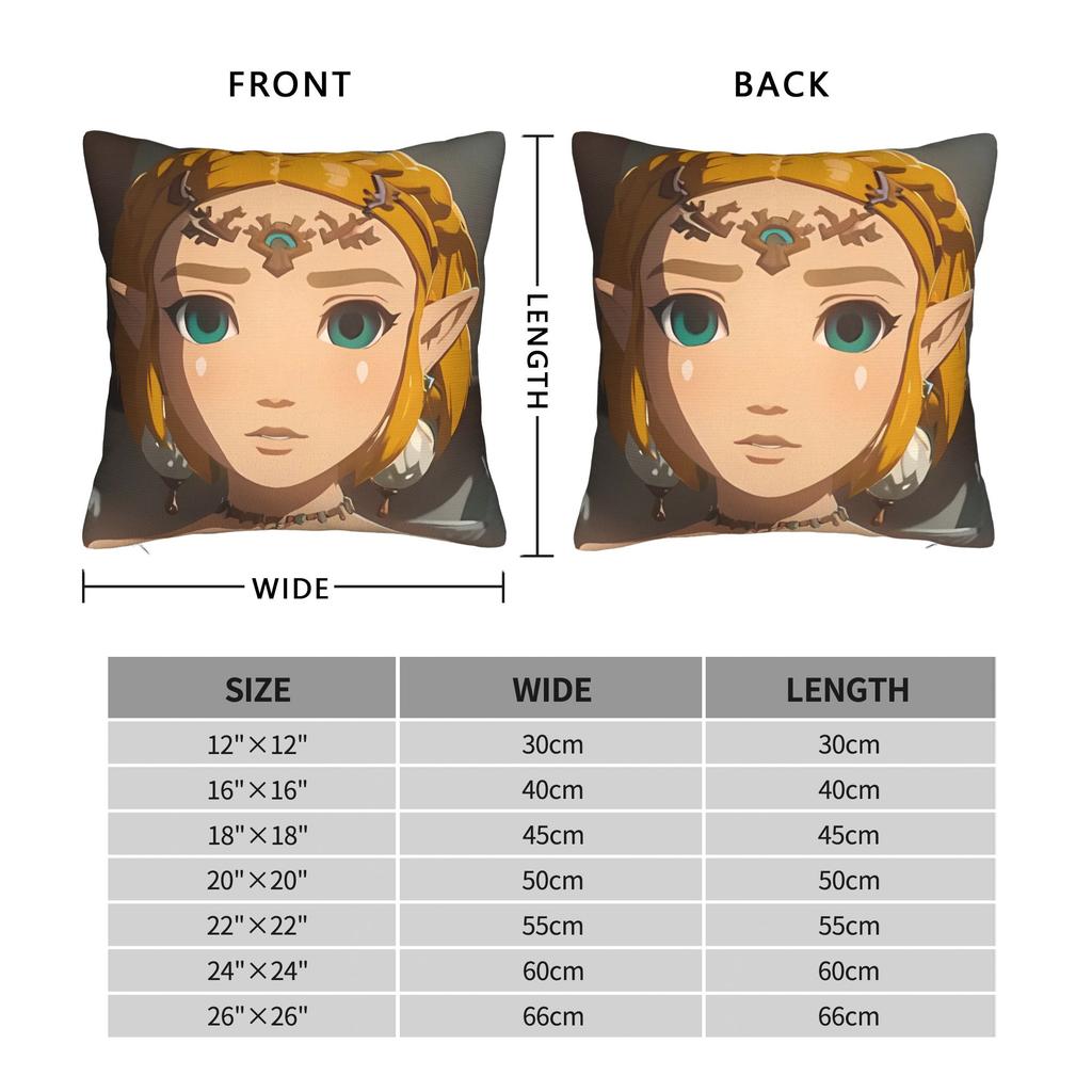 L-Legends of Z-Zeldas Pillow Case Vintage Pillow Cover Custom Pillowcases For Sofa Home Decor