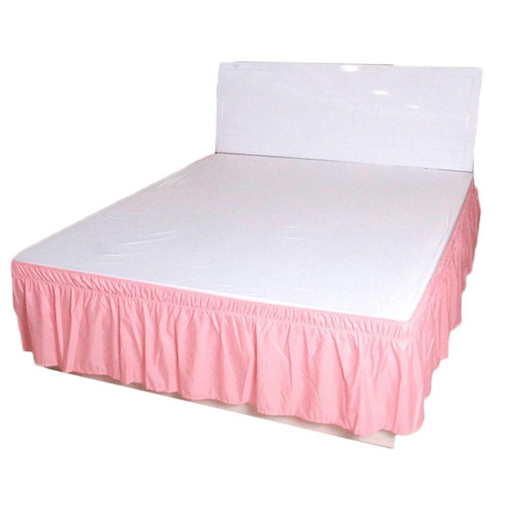 Ruffles Bed Dust Cover Princess Style Bed Sheet Soft Bed Skirt  Household