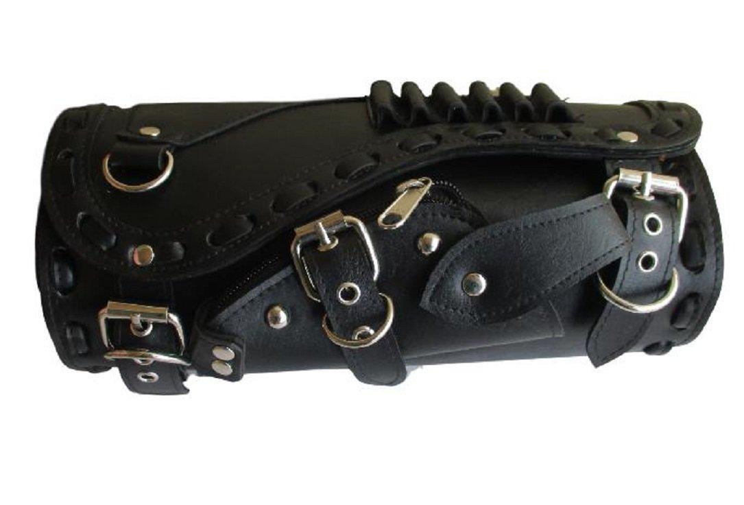 

Genuine leather gun holder style motorcycle tool bag