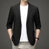 Summer Ice Silk Suit Men's Casual Sun-protective Clothing Small Suit Light and Thin Spring and Autumn Single Western Jacket Top