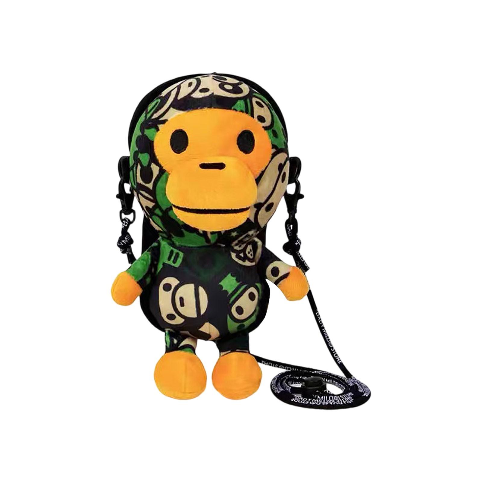 

Сумка для телефона в виде куклы обезьяны, сумка через плечо, кошелек для монет One Size