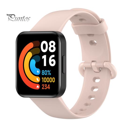 Silicone Watch Band Soft Waterproof Smart Wristband Replacement Wrist Strap for Redmi 2 Lite/Watch