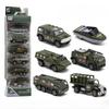Military Vehicle Alloy Car High Simulation Diecast Car Metal Alloy Model Car Toys for Kids Gift Collection
