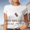 Retro Mini Keychain Camera for Students and Children's Travel Parties