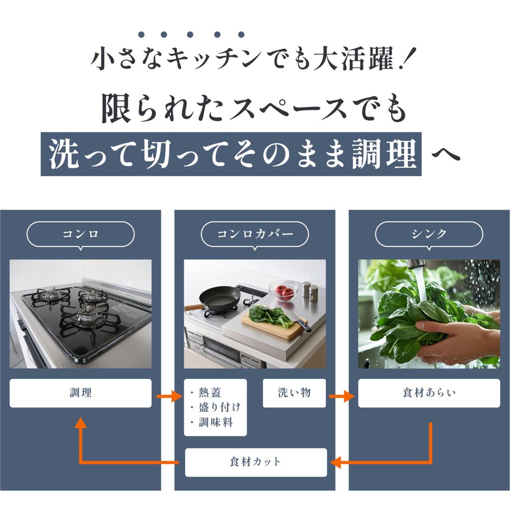 60cm IH Stove Stainless Made In 3-burner Cover, Steel, Japan, Cat-proof, Tsubame-Sanjo