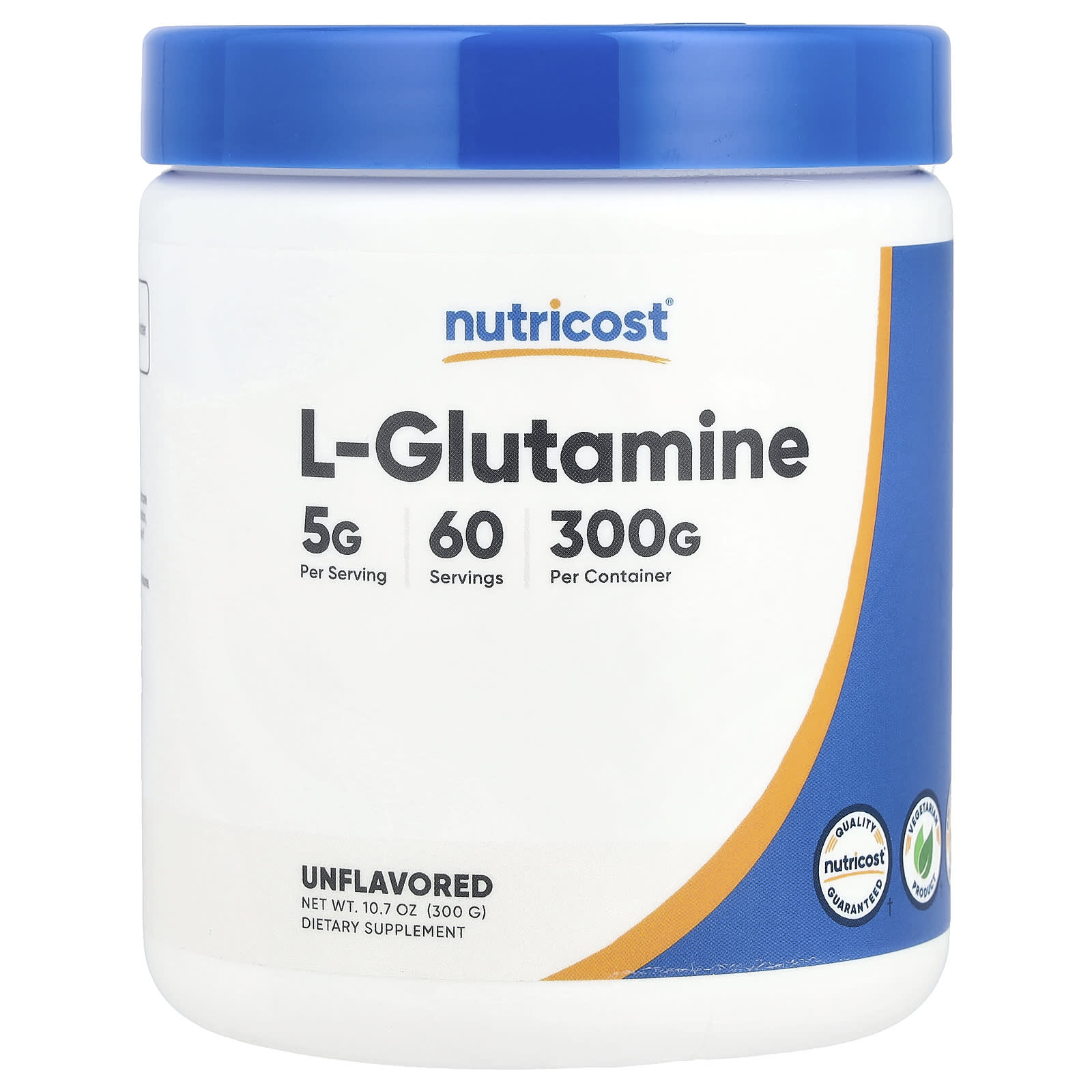 

L-Glutamine, Unflavored, 300G(10.7Oz)