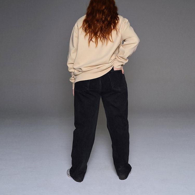 Palace SS22 Logo Print Solid Color Crew Neck Sweatshirt Unisex Tops Wheat 21663140-100