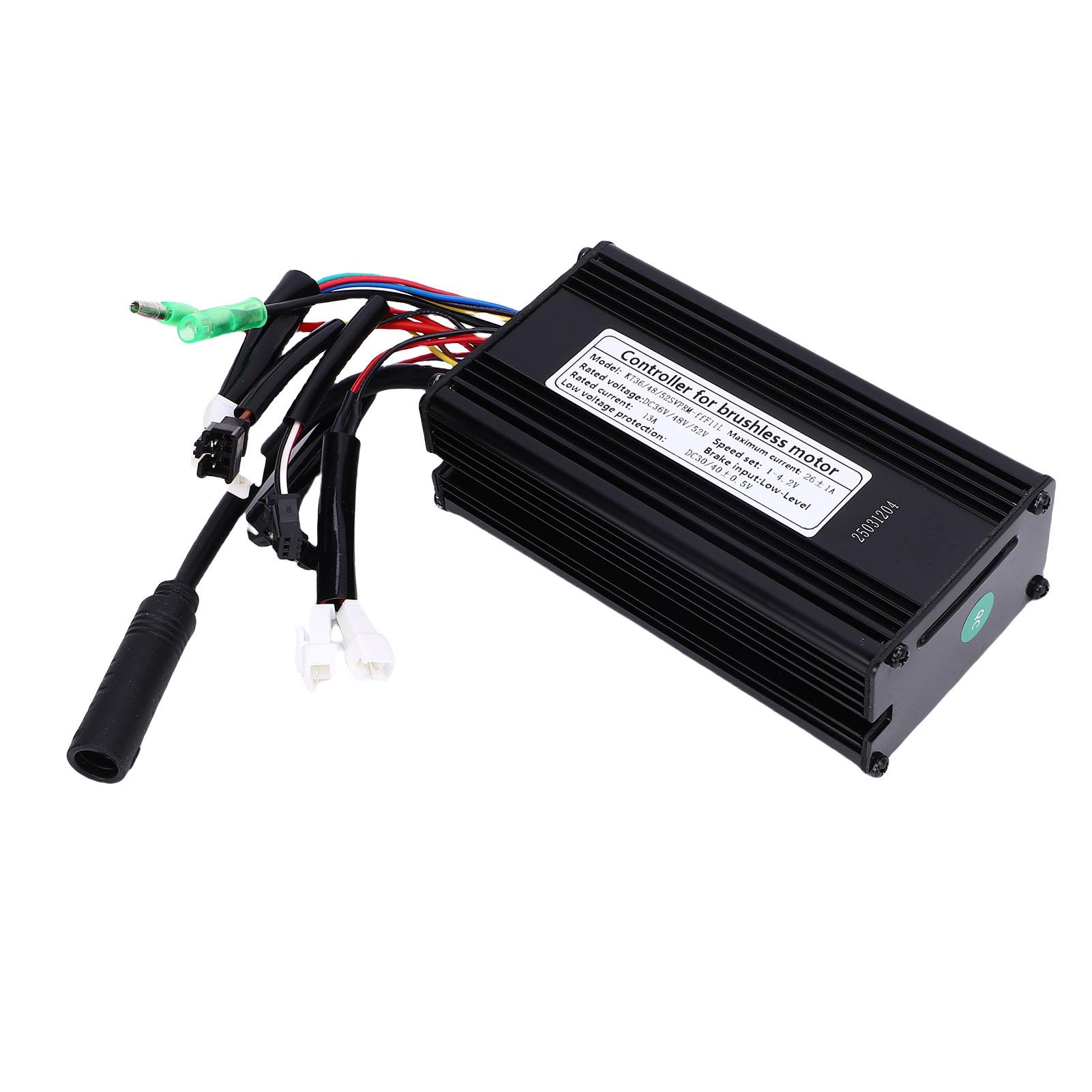 

Motor Controller 9 Tubes 26A Sine Wave Controller with SM Connector for 36V 48V 52V 500W 750W Motors