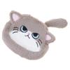 Cat Shaped Coin Purse Plush Coin Pouch Cute Wallet with Zipper Small Change Purse for Women Portable Cosmetic Bags