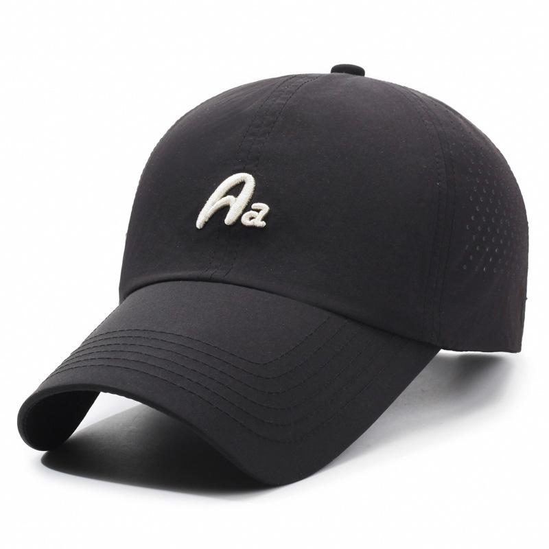 

Летняя дышащая легкая быстросохнущая кепка женская уличная солнцезащитная бейсболка мужская чёрный