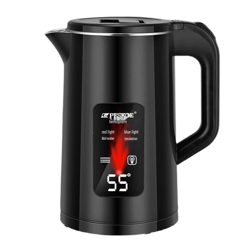 Durable Electric Kettle with Integrated Insulation, Large Capacity, and Fully Automatic Features
