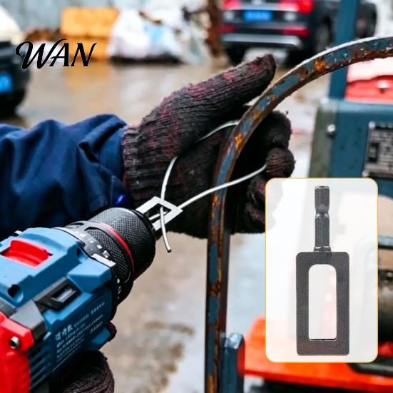 Professional Wire Twisting Tool Electric Drill Tool, Heavy Duty Twister for with 1/4" Wrist Protection Hex Shank, Fencing, Rebar Tying, Construction,