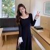New Plus Size Bodycon Dress for Autumn/Winter – Fashionable and Slimming Design for Student Girls