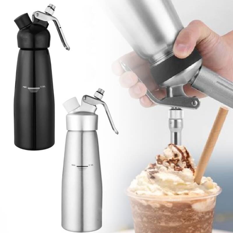 Whipped Professional Aluminum Cream Dispenser Cream Maker 500ml Kitchen Tools