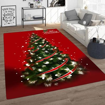 Christmas Tree Rug Merry Christmas Rug Christmas Decoration Christmas Gift Xmas Carpet Rugs for Living Room Home Decoration Rug