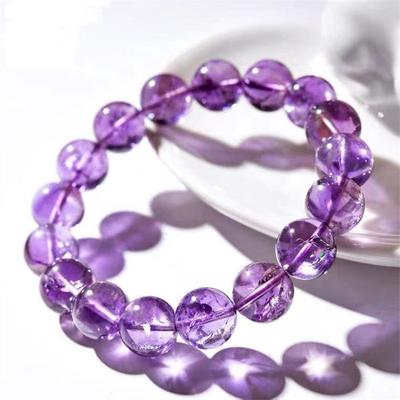 Natural Amethyst Asai, High Transparent Ice Purple Assestre Energy Amethyst Bracelet Bracelet