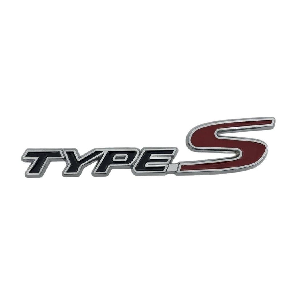 Type R Car Logo Sticker for Modified Honda Civic, Fit, Crider, Spirior, XRV, Vezel