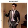 By Creations Tollegno1900 Men's Pure Wool Business Suit Set
