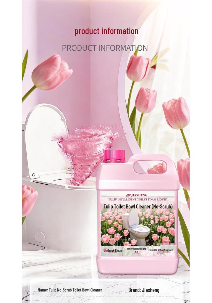 Smart Toilet Cleaner: Strong Stain & Limescale Removal, Fresh Scent, No-Scrub Formula for Home & Public Toilets.