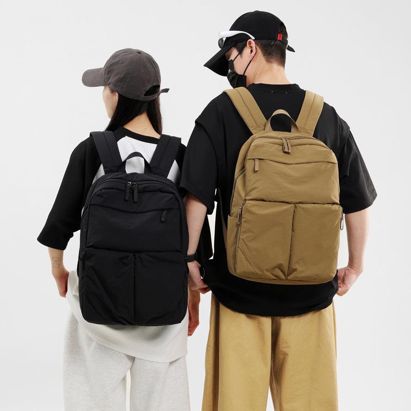 Unisex Large-Capacity Fashionable Travel Backpack with Multiple Pockets for Students and Laptop Storage