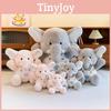 Plush Toy Elephant Animal Cartoon Cute Doll Room Decoration Child Gift Holiday
