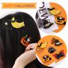 Halloween Themed Playful Hair Clips With Festive Pumpkin And Cat Designs For Fun Childrens
