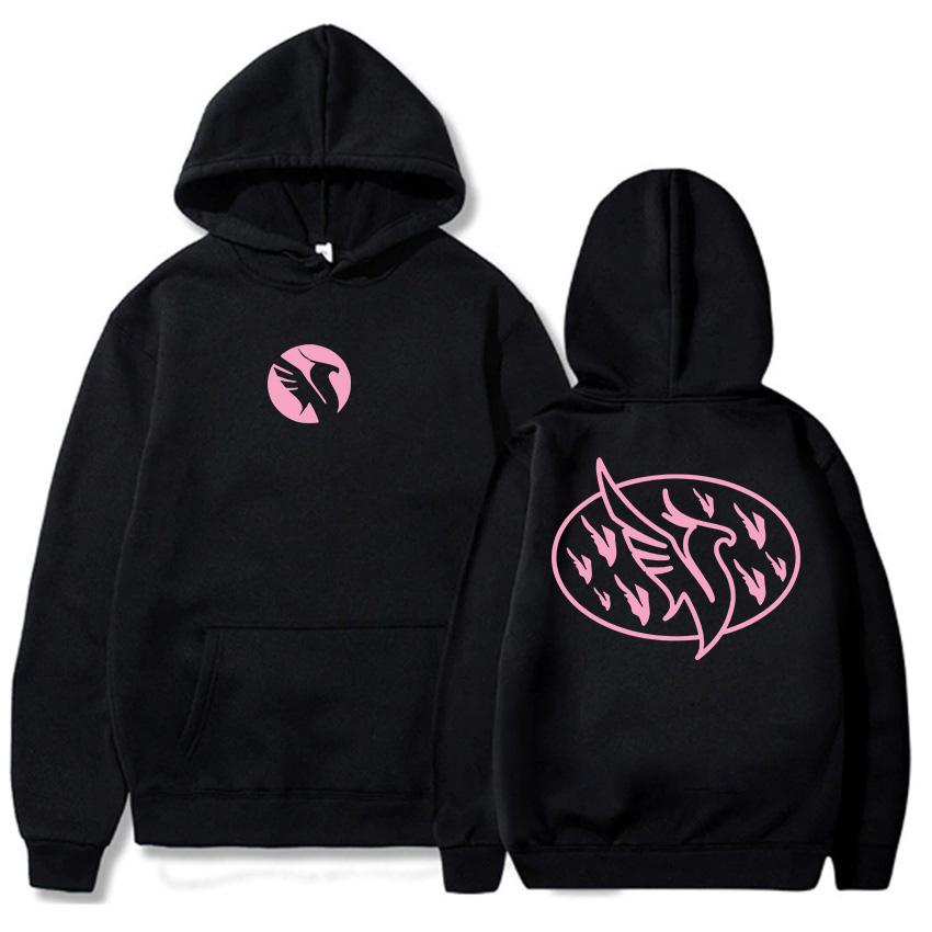 ILLENIUM Print Hoodies Long Sleeve Fashion Winter/Autumn Sweatshirts Fleece Warm Men Women Pullovers Streetwear Graphic Clothing