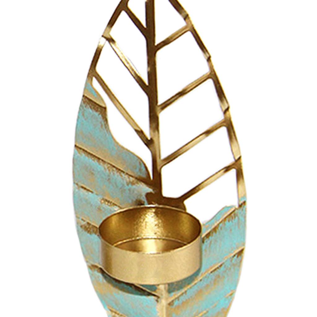 Tealight Candle Holder Leaf Candle Holder Candleholder Centerpiece for Living Room Table Decorations Bedroom Wedding Decor