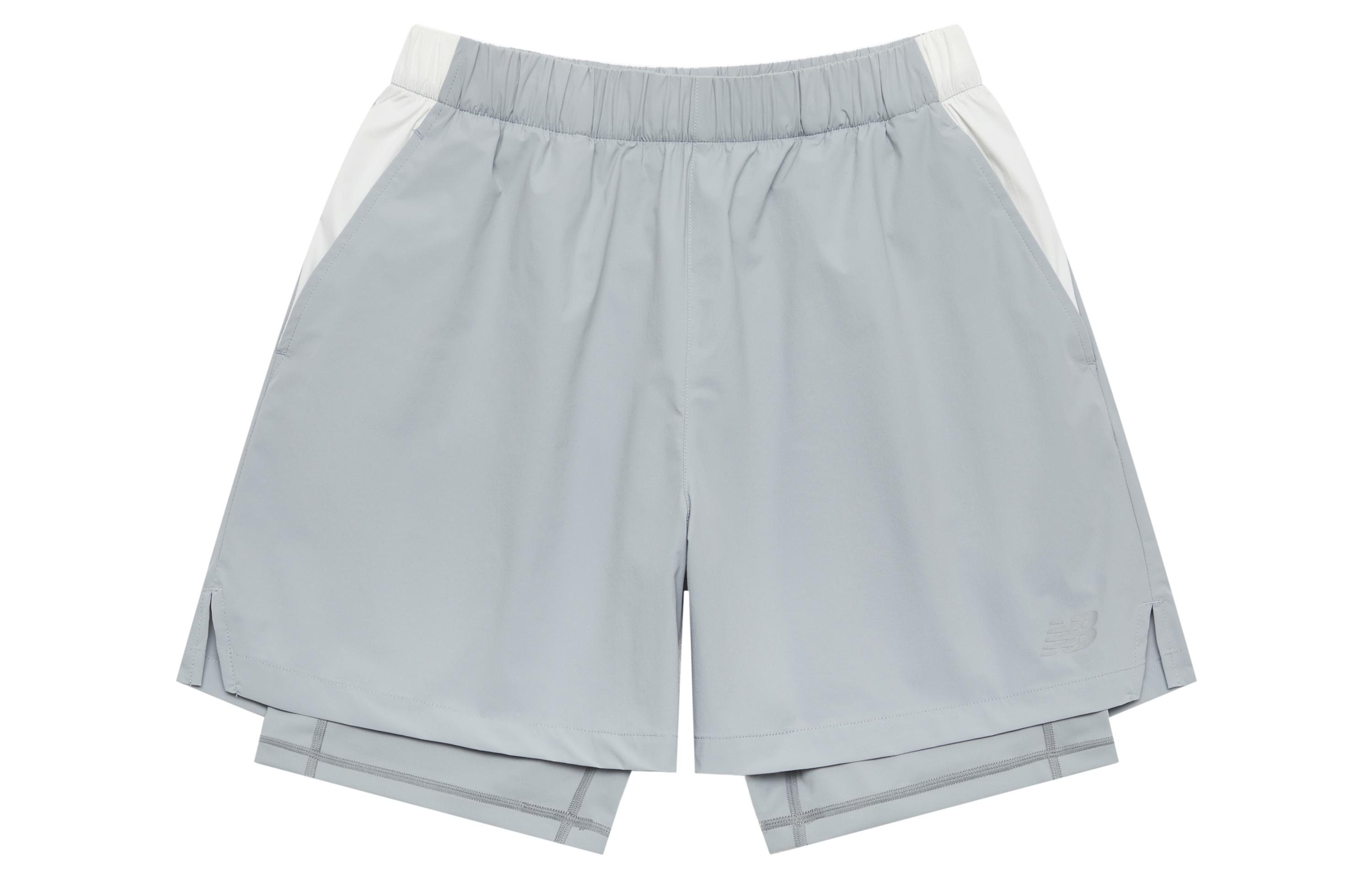 New Balance HperSports Designer Collection Sports Shorts Unisex Gray NVE25121-GR L